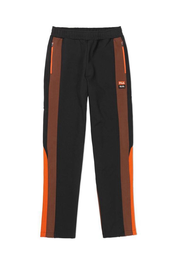 Pantalones Fila Hombre Negras - X Wood Wood Karolina Track - España 054693TEW